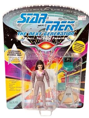 DEANNA TROI Star Trek : The Next Generation Playmates 1992 Vintage NEW